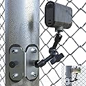 Magnetic Fence Mount for Mevo Start, GoPro, iPhone and Action Cameras - Two 1/4" Mount Points, Camera Magnet Holder for Game Changer at Baseball Field