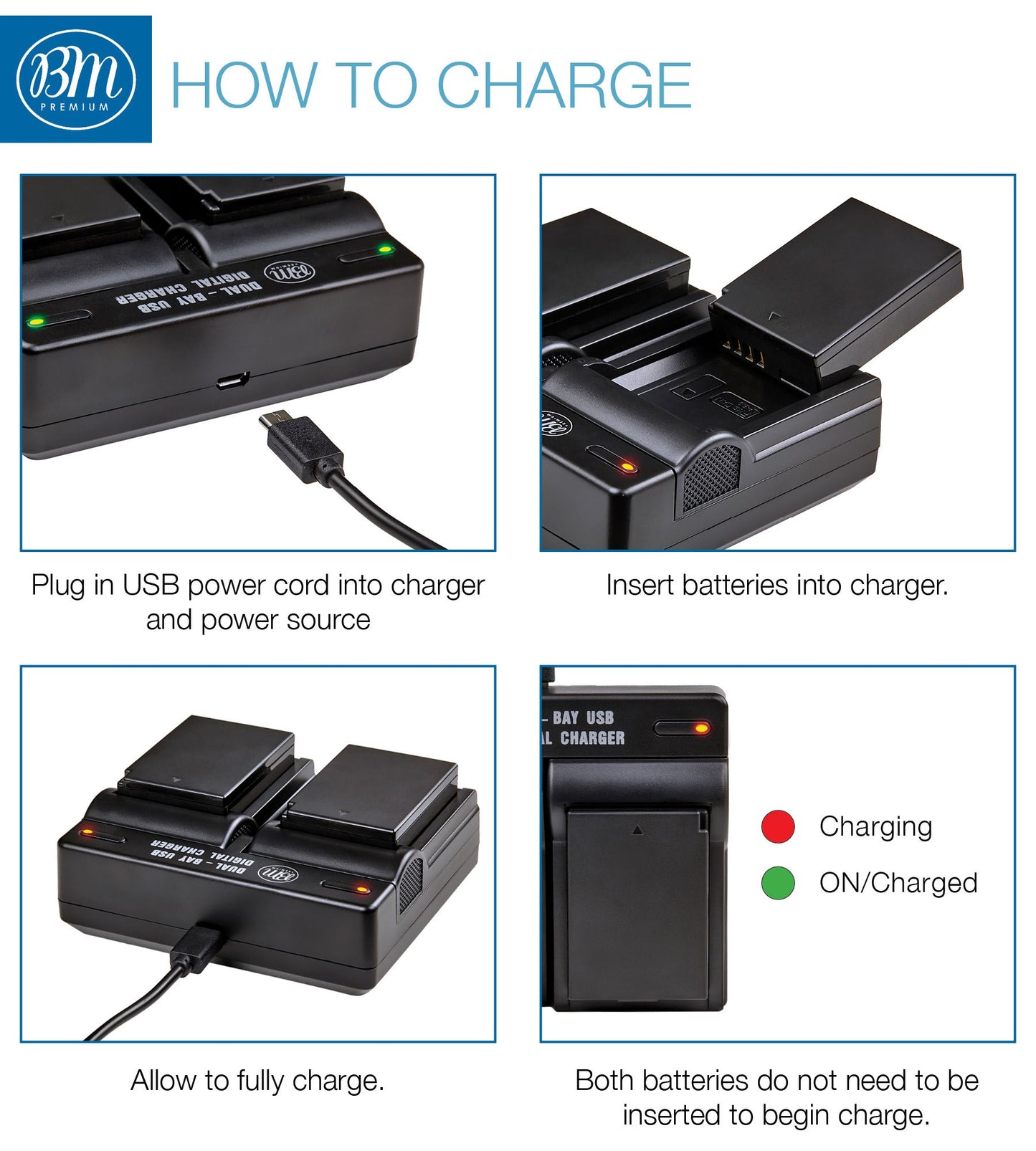 BM Premium 3 Pack of LP-E10 Batteries and Dual Bay Battery Charger for Canon EOS Rebel T3, T5, T6, T7, Kiss X50, Kiss X70, EOS 1100D, EOS 1200D, EOS