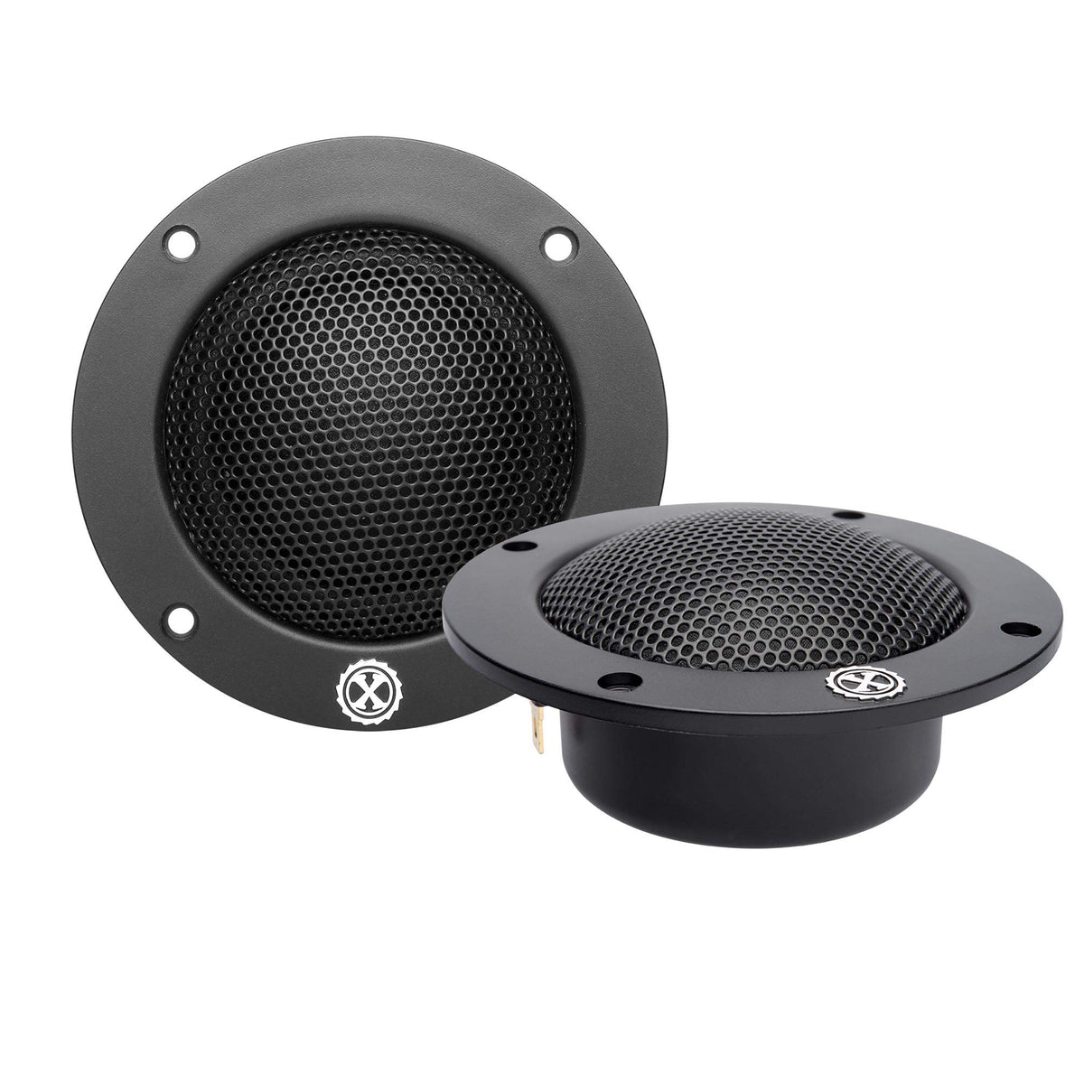 PowerBass 2XL-3M - 3" Soft Dome Mid-Range Drivers - Pair
