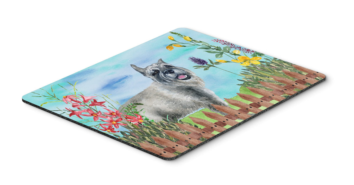 Caroline's Treasures CK1224MP Schnauzer Spring Mouse Pad, Hot Pad or Trivet for Home Office Gaming Working Computers Laptop Mouse Mat,Washable Large