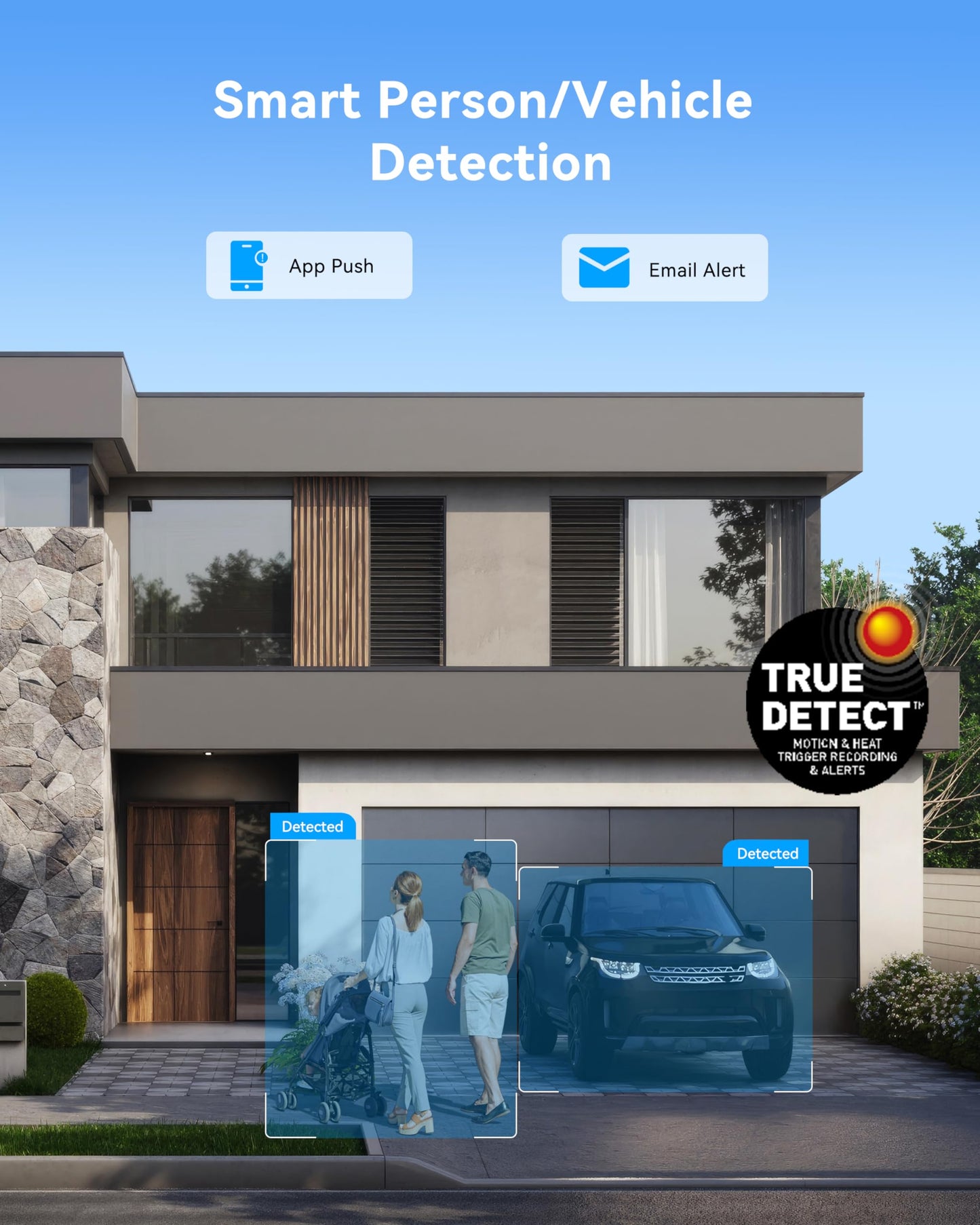 Swann 1080p Bullet Camera (Add-on)-High-Resolution Wired Security Camera with Night Vision & Motion Sensor Technology-Smart Human/Vehicle Detection
