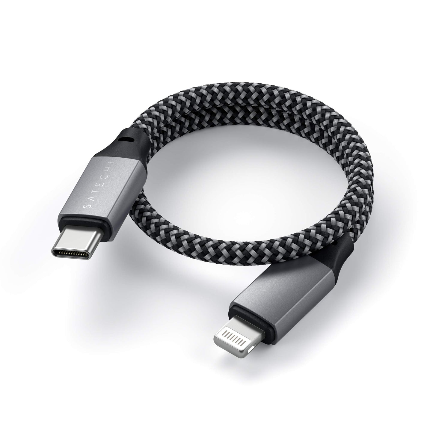 Satechi USB-C to Lightning Charging Cable - 25 cm - Apple MFi Certified - for iPhone 14 Pro/14/14 Plus, iPhone 13 Pro Max/13 Pro/13 Mini/13, iPhone…