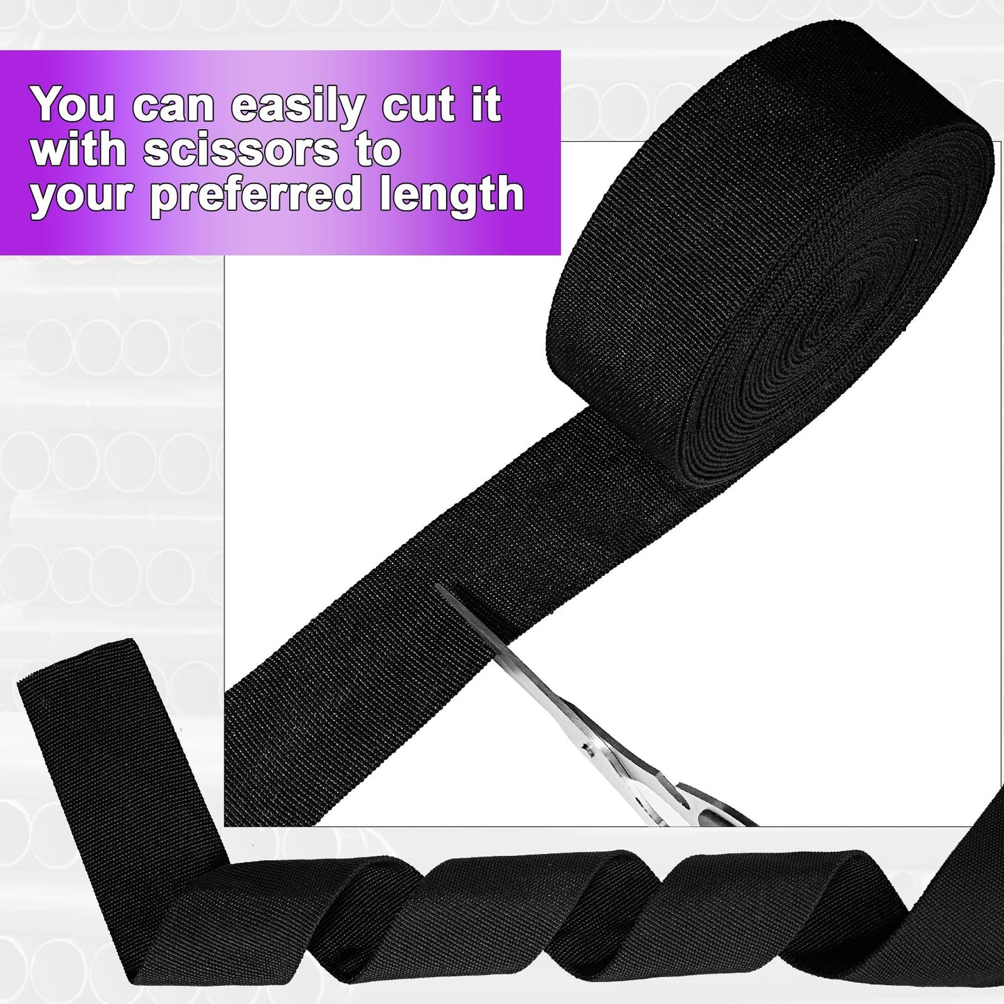0.75" ID Nylon Protective Hose Sleeve, Nylon Cable Cover for Welding Torch Hydraulic Hose, 25' Length, Black