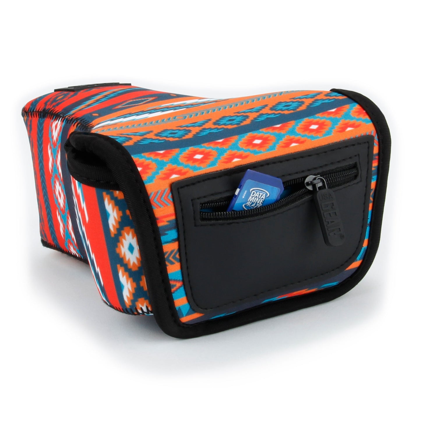 USA Gear Camera Sleeve (Medium) for Compact SLRs Compatible with Canon EOS R100 Nikon Z30 Sony ZV-E10, and more - Padded Neoprene DSLR Case