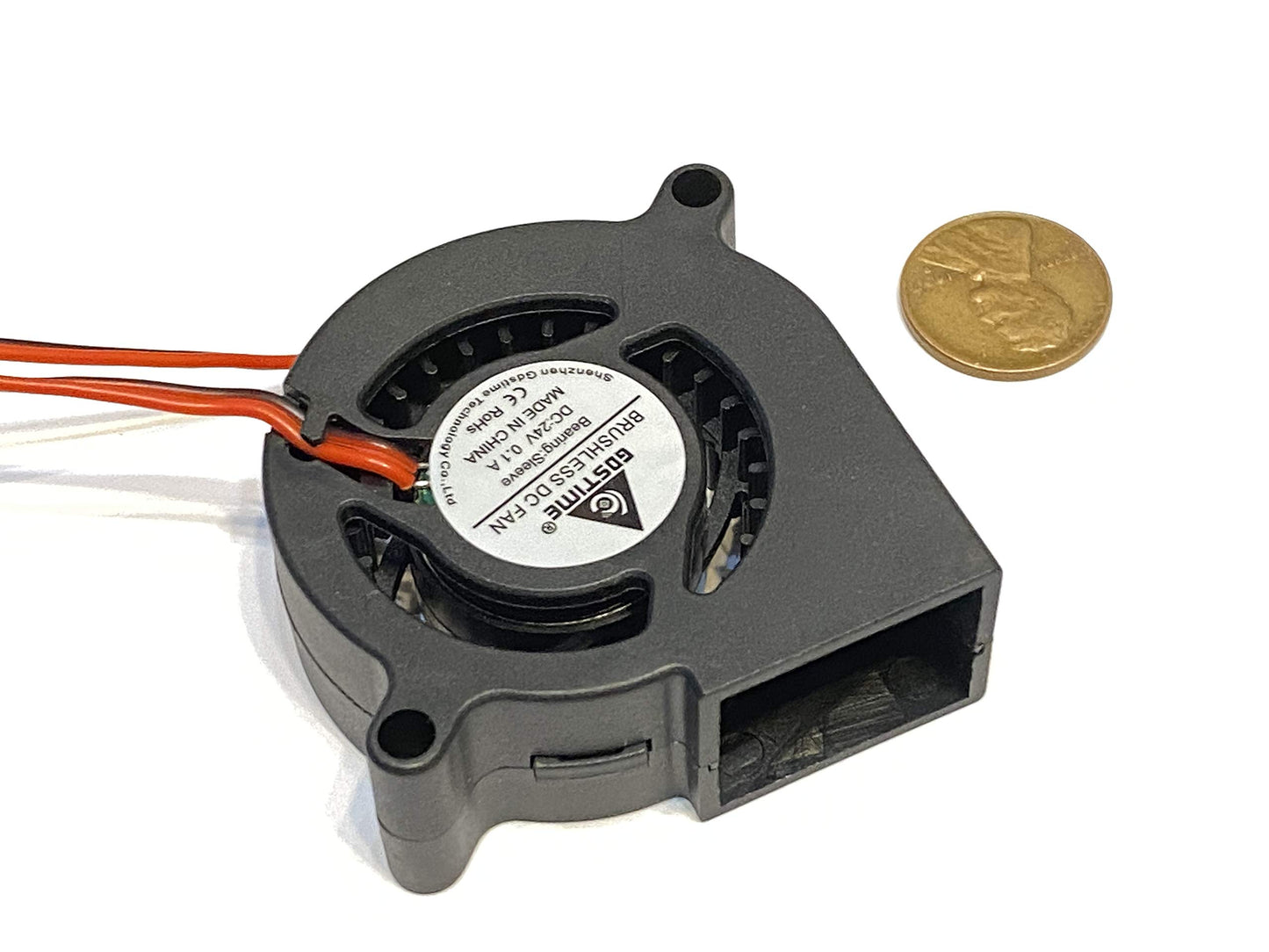 2 Piece 5020 50mm 5cm 24v fan 3d printer Centrifugal Blower computer C51