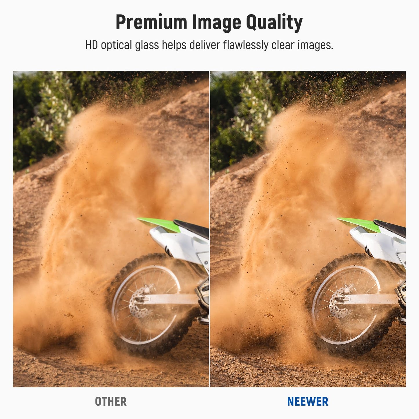 Neewer NEEWER 62mm MC UV Protection Filter 24 Layer Multi Resistant Nano Coatings/HD Optical Glass/Water Repellent/Scratch Resistant/Aluminum Alloy