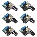 Coliao 6pcs LM386 Audio Amplifier Module 10W Mini Mono Power Amplifier Module DC 3-12V Adjustable Power Amplifier Board