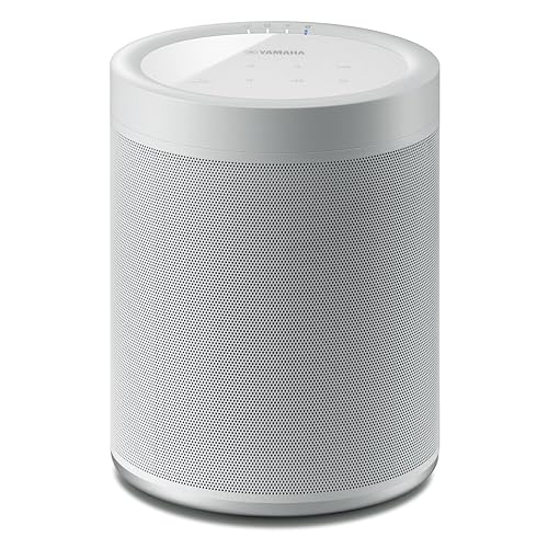 YAMAHA WX-021 MusicCast 20 Wireless Speaker, Alexa Voice Control, White