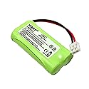 HQRP Phone Battery Compatible with Motorola L601M L602 L603M L701 L702M L513CBT V-Tech/VTech DS3101 DS6121 DS6201 VS6121 Cordless Telephone