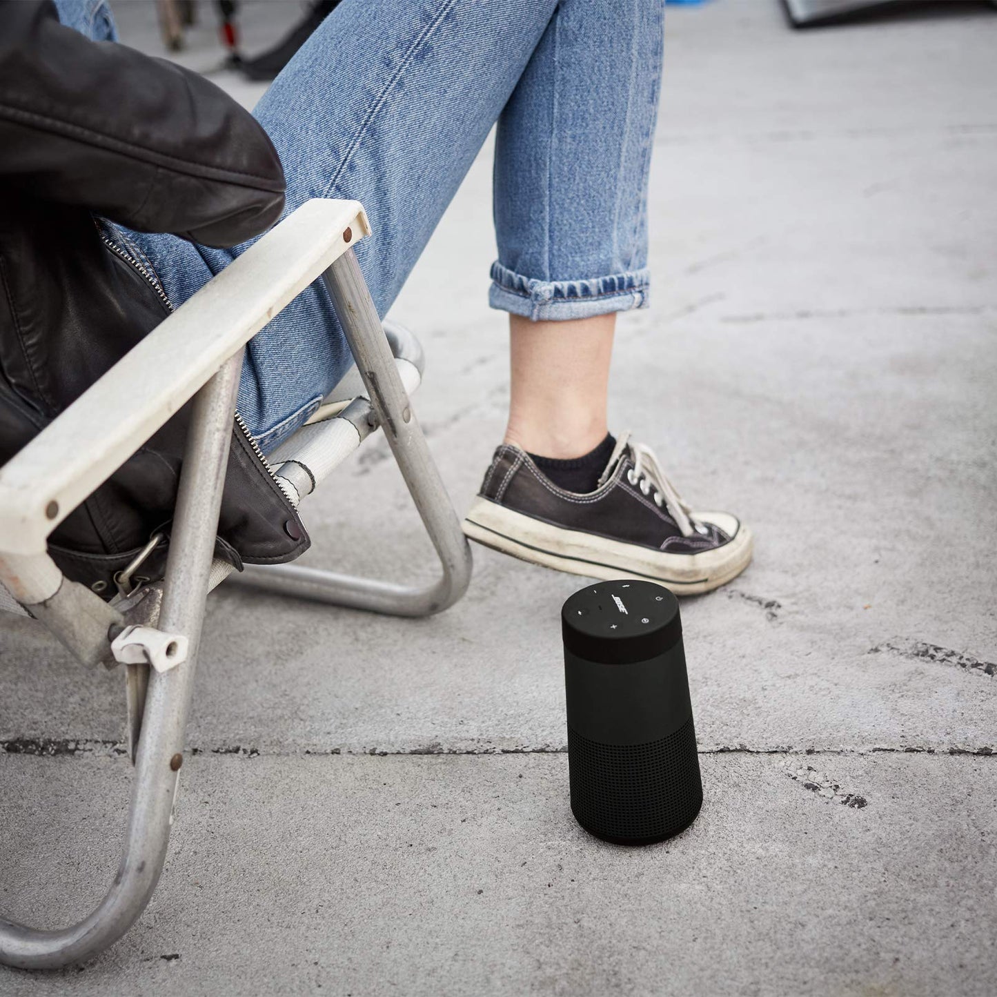 Bose SoundLink Revolve (Series II) Portable Bluetooth Speaker - Wireless Water-Resistant Speaker with 360° Sound, Black (Renewed)