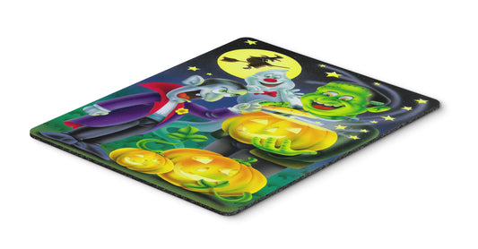 Caroline's Treasures APH0935MP Halloween with Dracula and Frankenstein Mouse Pad, Hot Pad or Trivet for Home Office Gaming Working Computers Laptop