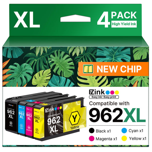 E-Z Ink Ink Cartridges Combo Pack Replacement Work for Printer (10 Pack)