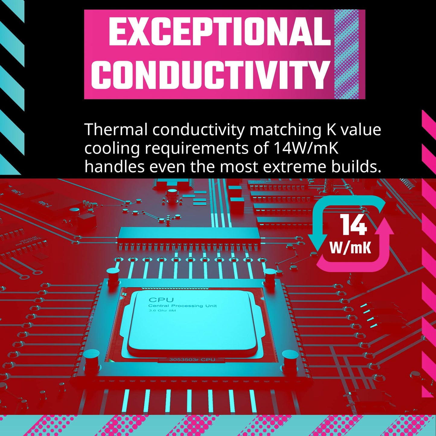 Cooler Master CryoFuze Premium Performance Thermal Paste, Nanoparticles, | 2 Grams | Thermal Compound (for GPU, CPU, Consoles, Laptops Graphics Cards