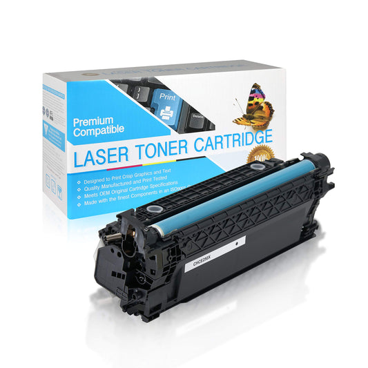 SuppliesOutlet Compatible Toner Cartridge Replacement for HP 504X / CE250X (Black,1 Pack)