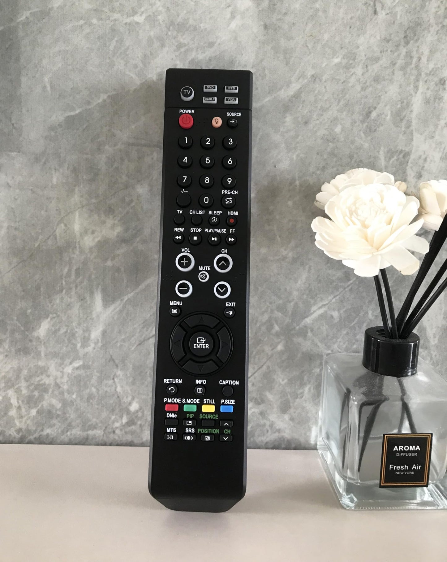 TV Remote Control Replacement for Samsung LCD LED TV BN59-00598A BN59-00599A LN-T2642H LNT2642HX LN-T4642H HP-S4253 LN-T4661F LN-T4042H LN-T4671F