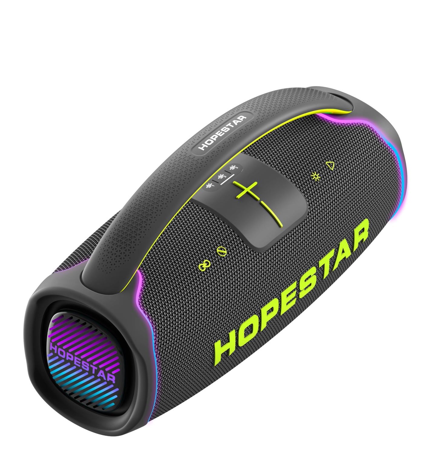300W Portable Speaker with Handle & Microphone (Gray)