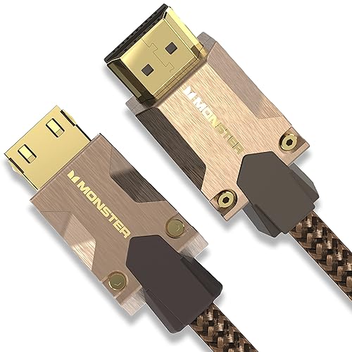 Monster M-Series 2000 Certified Premium Ultra High Speed HDMI Cable - 2.0 4K 60Hz, 25 Gbps - 5 Meters (16.4 Ft)