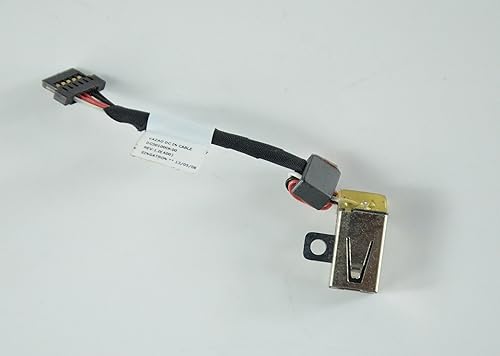 Eathtek Replacement AC DC Power Jack Harness Plug IN Cable for DELL XPS 12 9Q33 9Q23 NVR98 series, Compatible with part number 0NVR98 CN-0NVR98