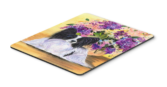 Caroline's Treasures SS8288MP Papillon Mouse Pad, Hot Pad or Trivet for Home Office Gaming Working Computers Laptop Mouse Mat,Washable Large Mousepad