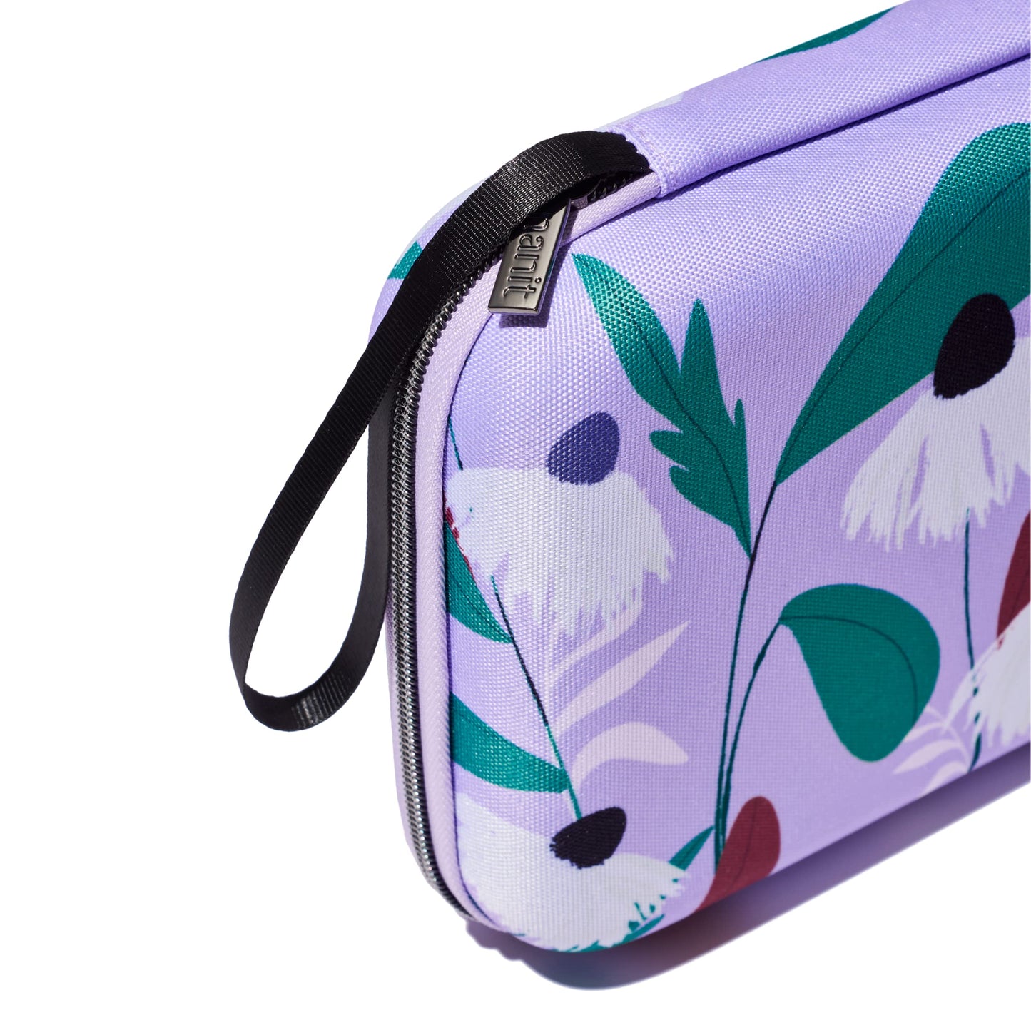 Nanit Travel Case - Protective Hard Shell Carrying Case for Nanit Pro Baby Monitor and Multi-Stand Travel Accessory, Purple Floral