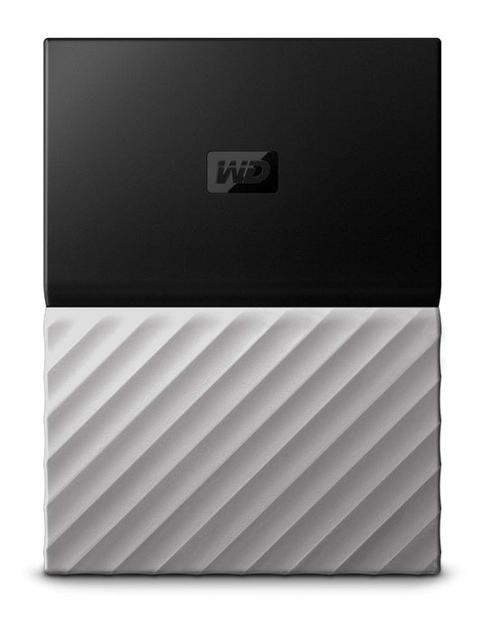 WD 1TB Black-Gray My Passport Ultra Portable External Hard Drive - USB 3.0 - WDBTLG0010BGY-WESN (Old Generation)