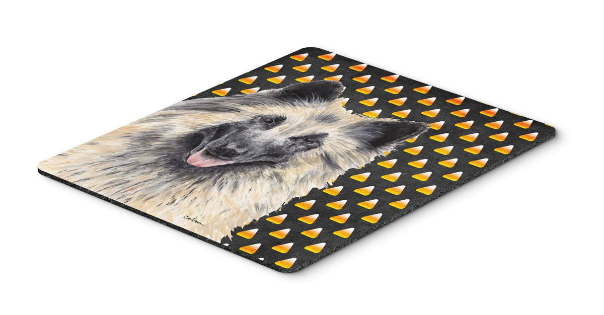 Caroline's Treasures SC9193MP Belgian Tervuren Candy Corn Halloween Portrait Mouse Pad, Hot Pad or Trivet for Home Office Gaming Working Computers
