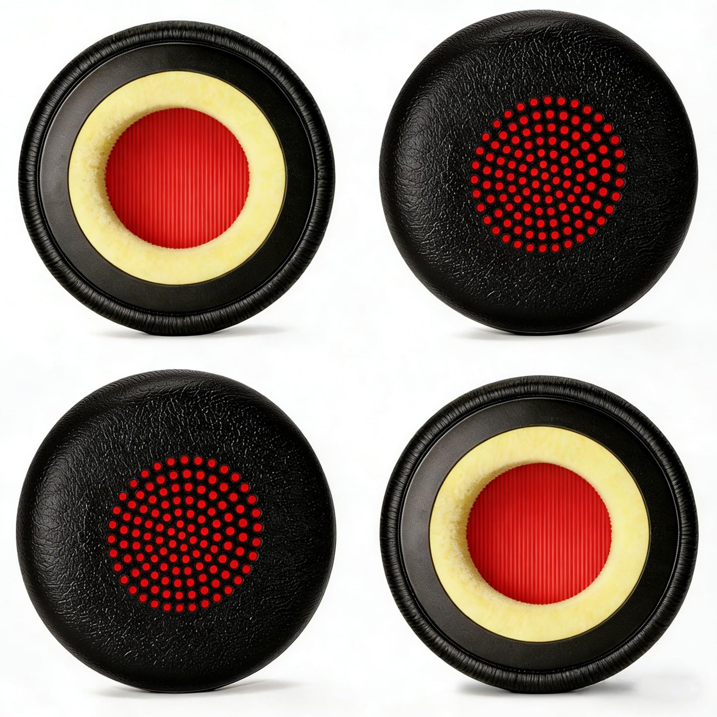 Replacement Ear Pads for Jabra Headset Earpads Ear Cushions Compatible with Jabra Evolve 65/65UC/MS, 40/40UC/MS, 30/30II/30US, 20/20SE/UC/MS