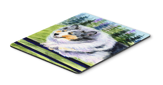 Caroline's Treasures SS8305MP Sheltie Mouse Pad, Hot Pad or Trivet for Home Office Gaming Working Computers Laptop Mouse Mat,Washable Large Mousepad