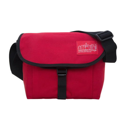 Manhattan Portage Aperture Camera Bag Water-Resistant DSLR & Tech Crossbody with Removable Padded Insert (Red)