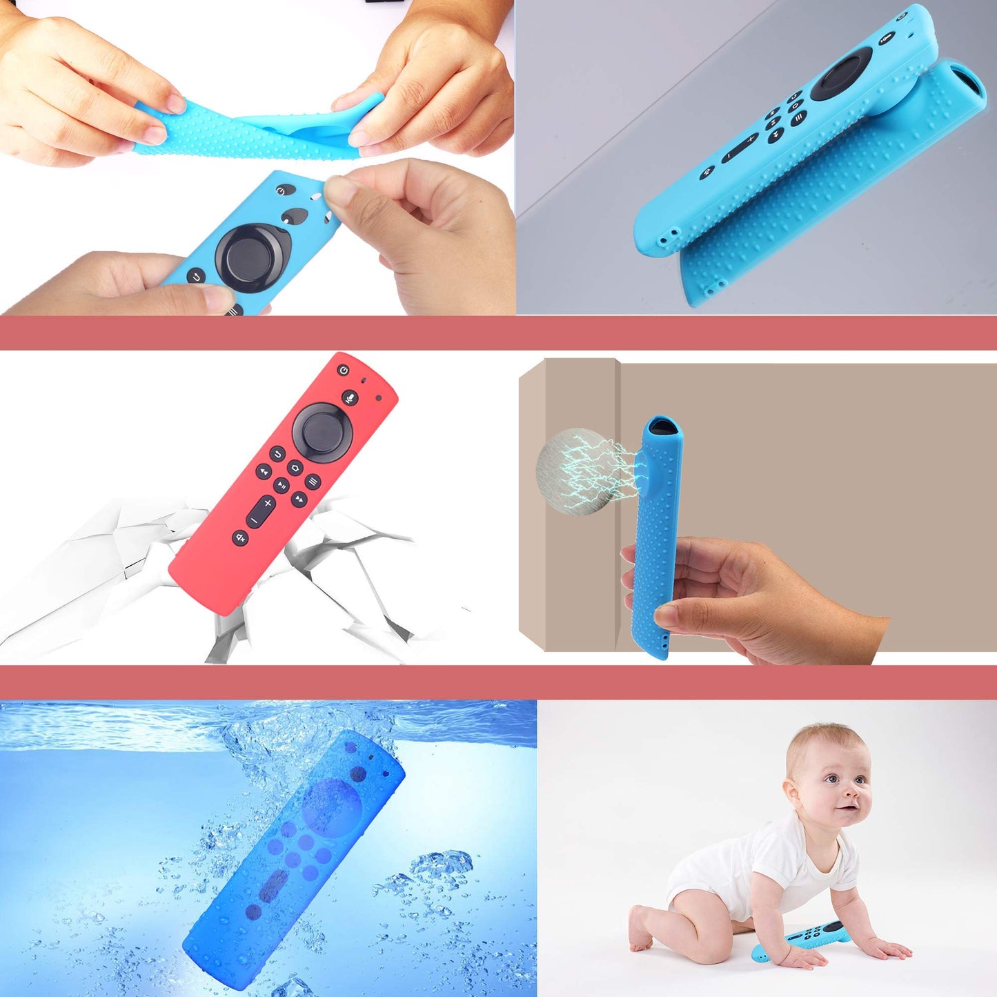 Fir Stick Remote Cover F Stick TV firesticksticktv Remote Control Silicone Cover TV Remote Cover 4k Remote Cover Magnetic Silicone Remote Control Case