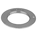 Fotodiox Pro Lens Mount Adapter - M42 Type 1 (42mm x1 Screw Mount) Lens to Sony Alpha A-Mount (and Minolta AF) Mount SLR Camera Body, Diox Chrome
