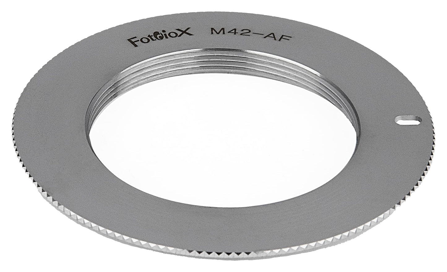 Fotodiox Pro Lens Mount Adapter - M42 Type 1 (42mm x1 Screw Mount) Lens to Sony Alpha A-Mount (and Minolta AF) Mount SLR Camera Body, Diox Chrome