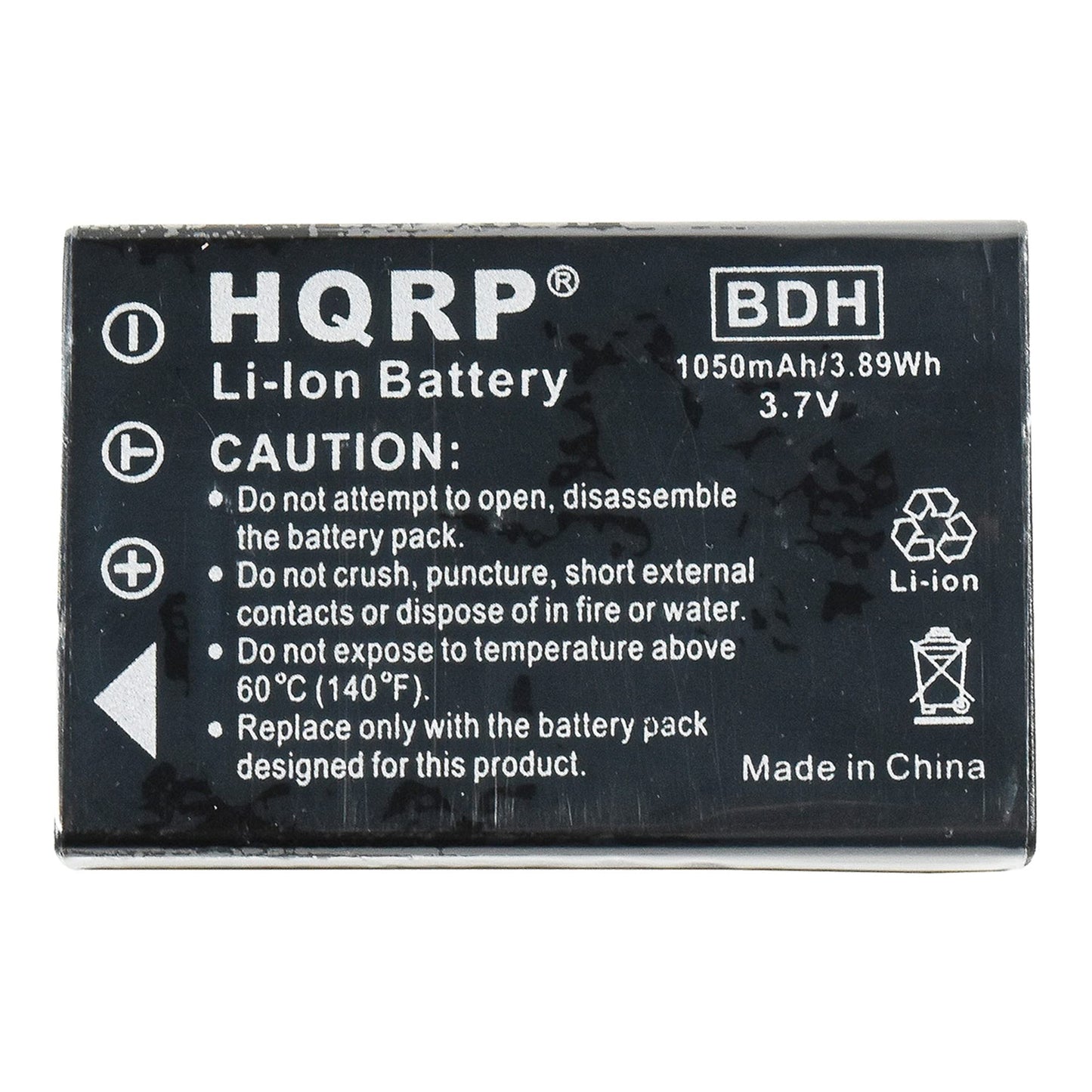HQRP Two Batteries Compatible with Aiptek GO-HD DAM-Z5X, A-HD+ V5VP, A-HD V5V, MZ-DV DZO-Z53 Camcorder Replacement