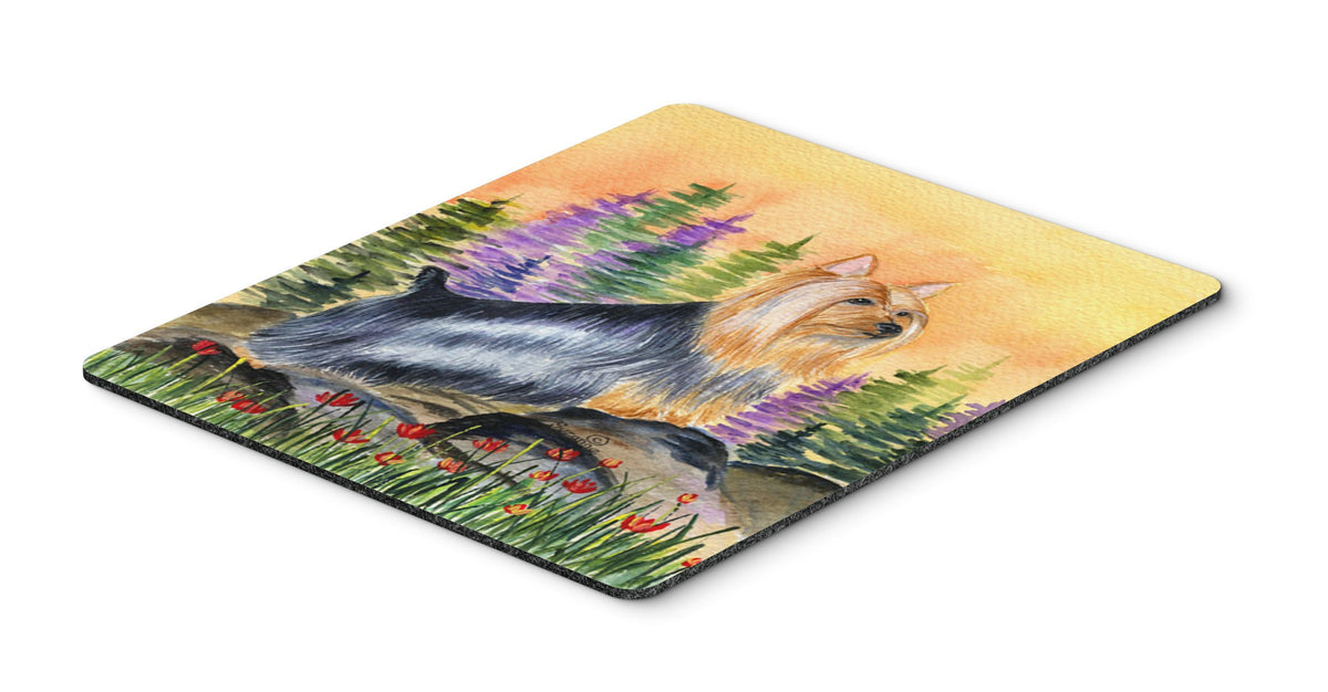 Caroline's Treasures SS8262MP Silky Terrier Mouse Pad, Hot Pad or Trivet for Home Office Gaming Working Computers Laptop Mouse Mat,Washable Large