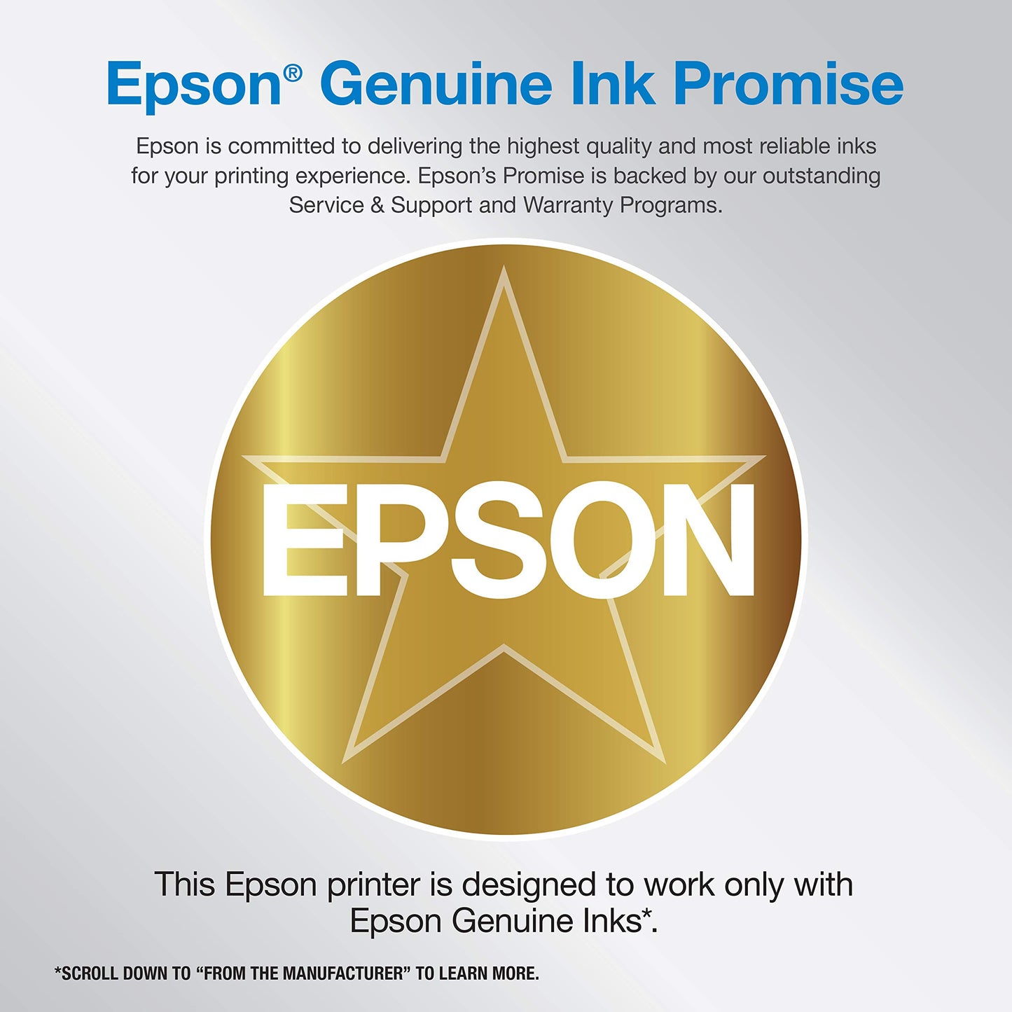 Epson Workforce Pro WF-3820 Wireless All-in-One Printer, Auto 2-Sided Printing 35-Page ADF, 250-sheet Paper Tray and 2.7" Color Touchscreen, Works