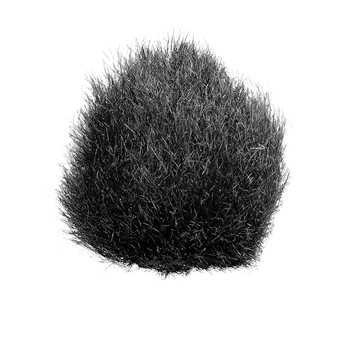 Shure AMV-LAV-FUR MoveMic Accessory - Furry Windscreen for Wireless Lavalier Microphone, Black