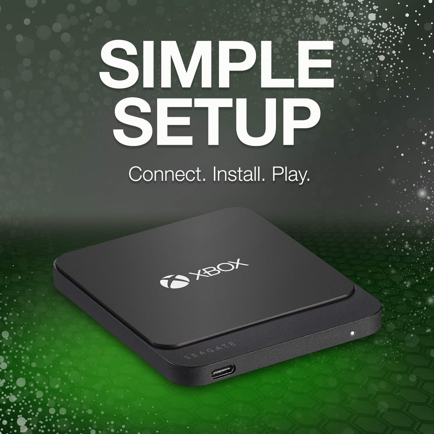 Seagate STHB500401 Game Drive for Xbox 500GB SSD External Solid State Drive, Portable USB 3.0 - Designed for Xbox One, 2 Month Xbox Game Pass