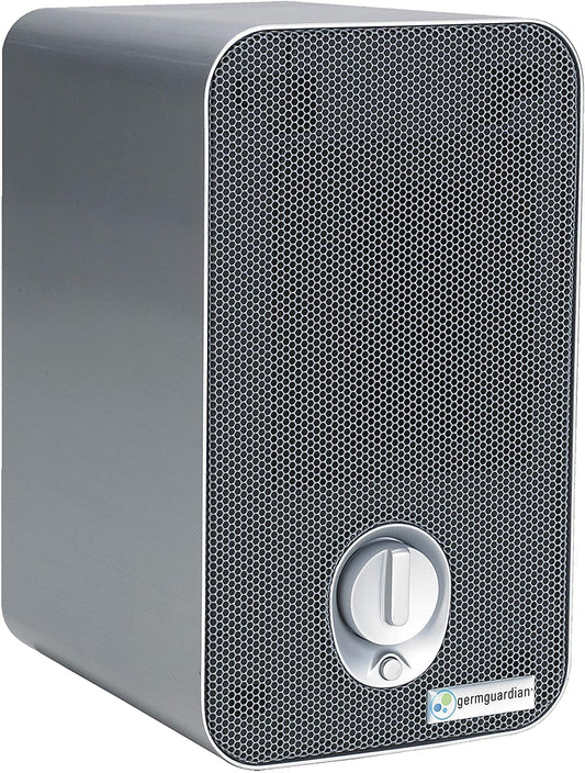 GermGuardian Air Purifier for Home with HEPA Filter, Removes 99.97% of Pollutants, Covers up to 375 Sq. Foot Room in 1 Hr, UV-C Light Helps Reduce