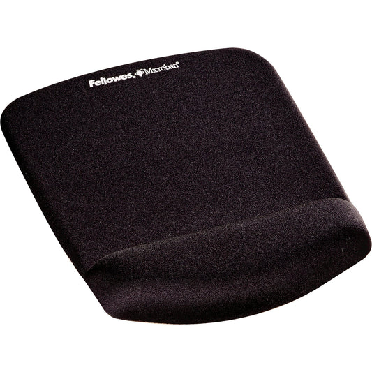 Fellowes PlushTouch Foam Mouse Pad Wrist Support - Black (9252001)