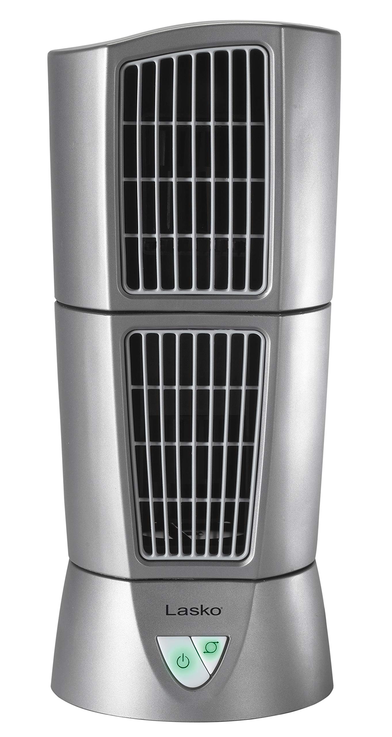 6/Pack Lasko Metal Products Wind Tower 4910 Platinum Desktop Wind Tower