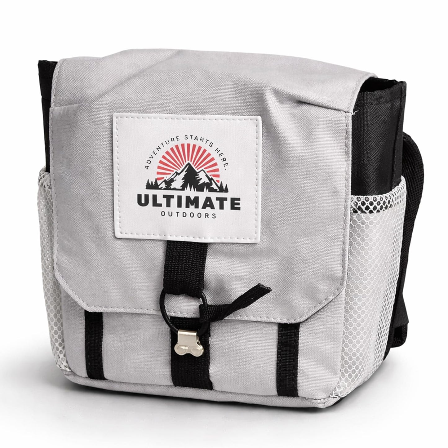 Ultimate Outdoors Binocular Harness Bag - Adjustable Chest Pack with Wide Opening, Zip Access, and Side Mesh Storage Pockets - Secure Carry