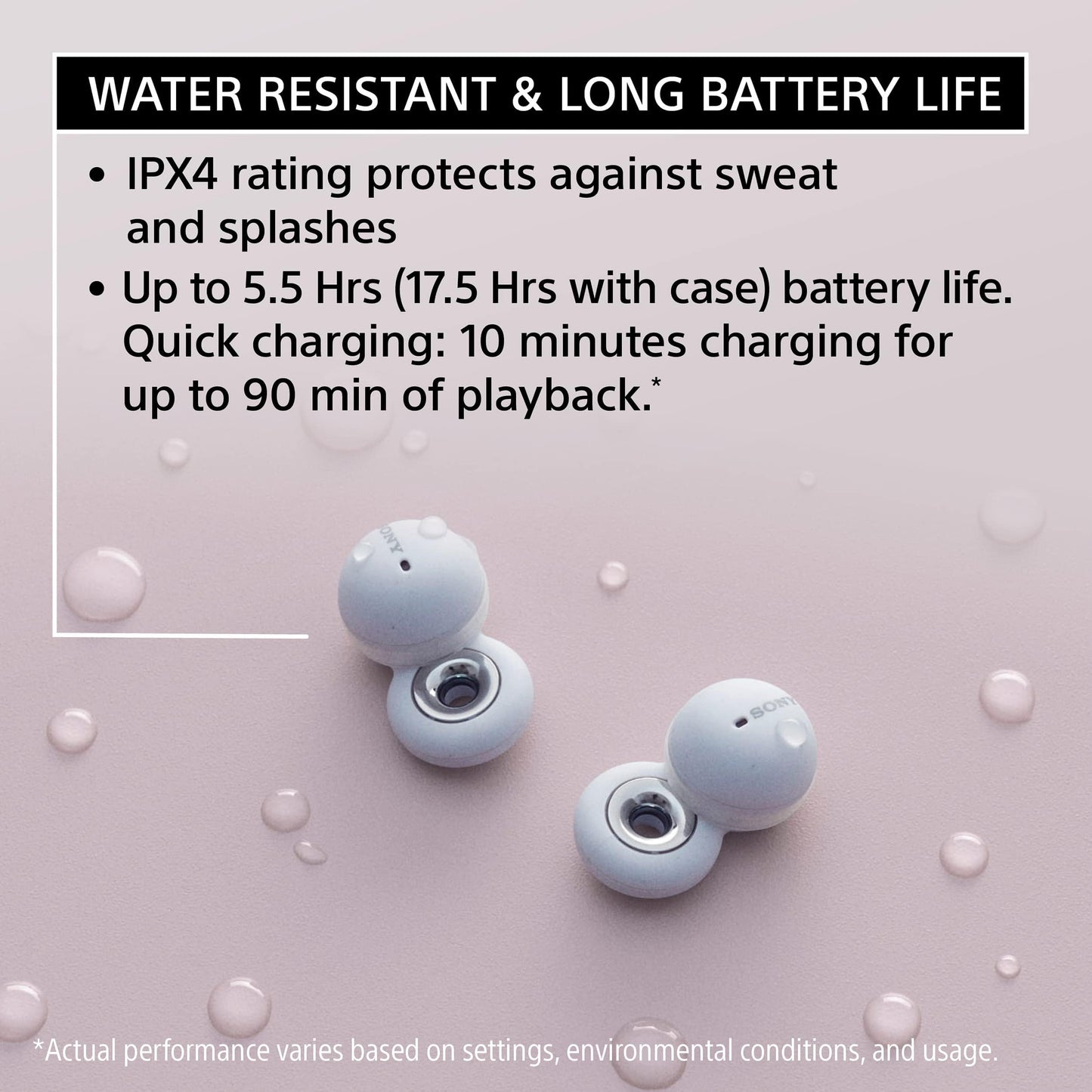 Sony LinkBuds Truly Wireless Earbuds - WFL900/H (Renewed)