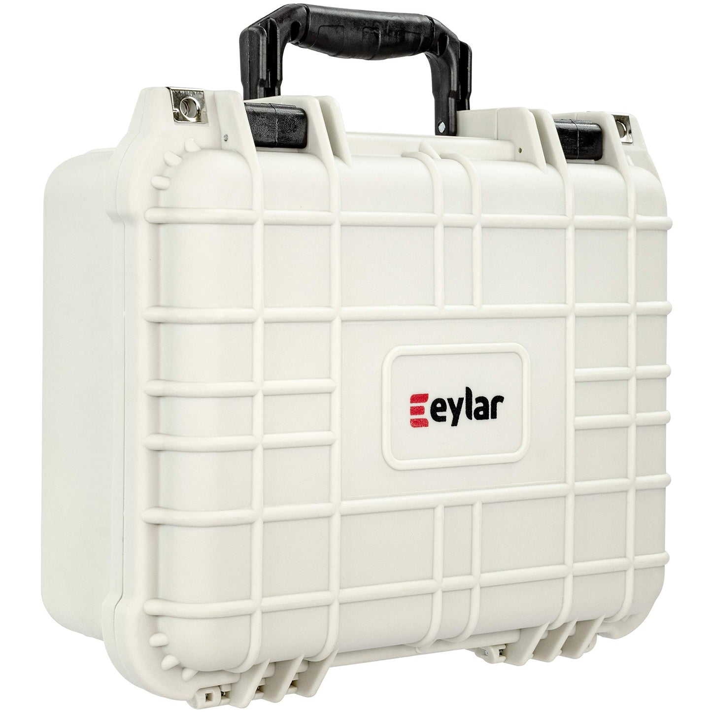 Eylar Protective Hard Camera Case Water & Shock Proof w/Foam TSA Approved 13.37 Inch 11.62 Inch 6 Inch Polar White