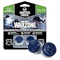 KontrolFreek Call of Duty: Warzone Performance Thumbsticks for Xbox One and Xbox Series X | 2 High-Rise, Hybrid| Blue/Gray