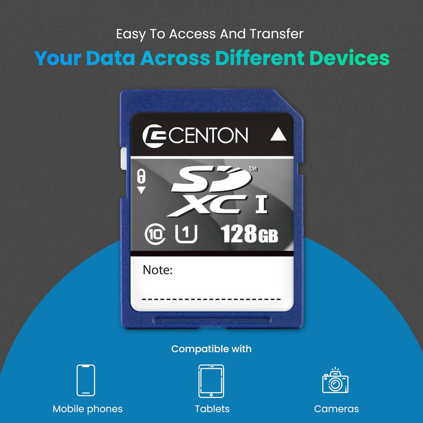Centon MP SD, UHS Class 1 (U1),32GB 10 Pack