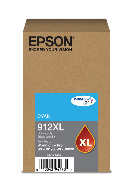 Epson DURABrite Pro T912XL220 -Ink -Cartridge - High Capacity Cyan