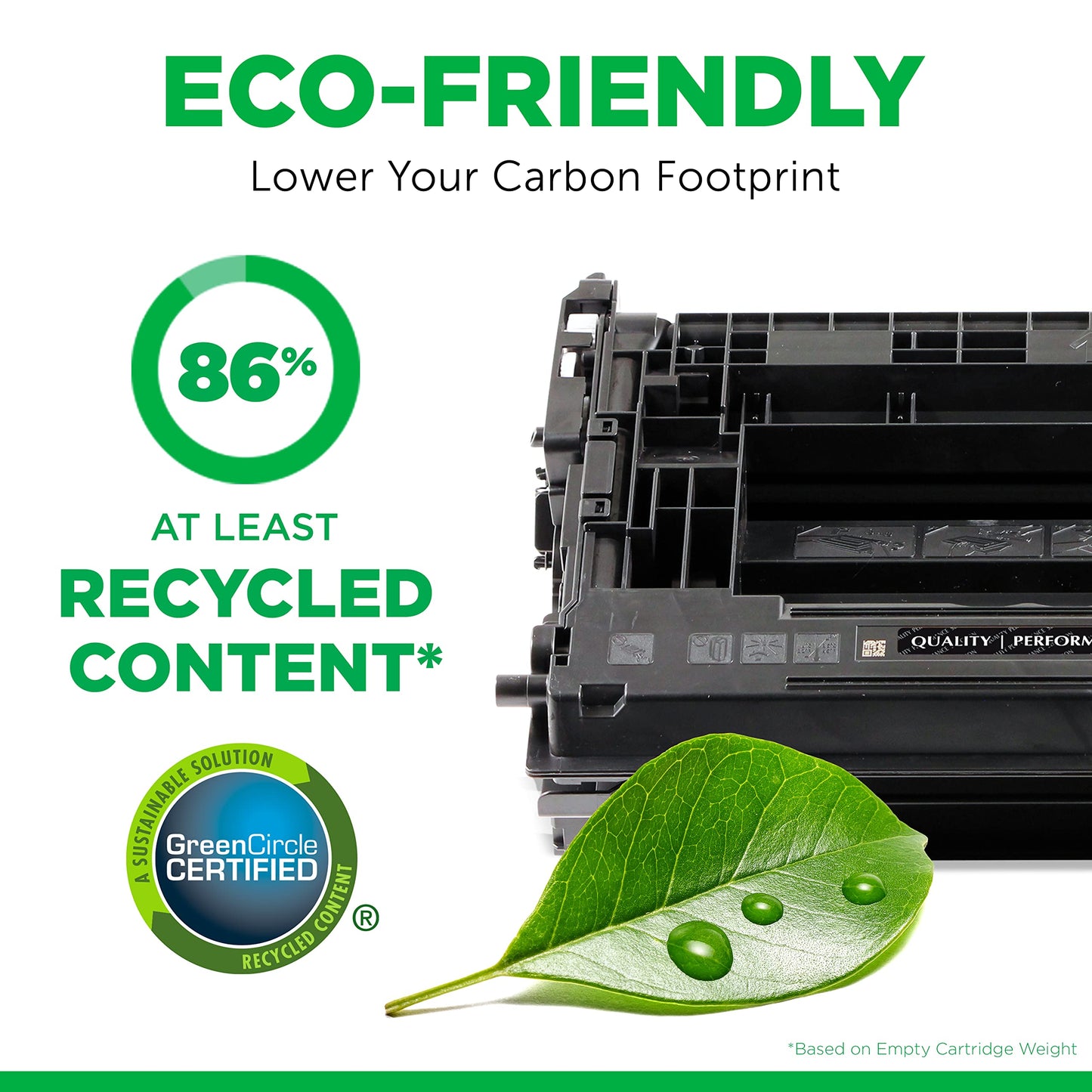Clover Remanufactured MICR Toner Cartridge Replacement for HP CF283X (HP 83X) | Black | High Yield