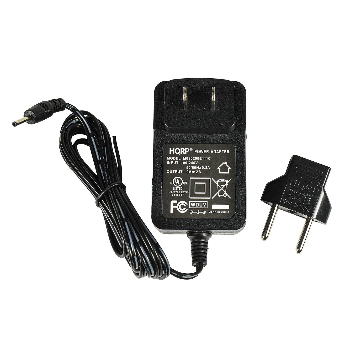 HQRP AC Adapter Compatible with No! No! NONO Hair Removal System Model 8800 8810 8820 Vehicle Power Adapter Supply Cord
