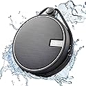INSMY C12 IPX7 Waterproof Shower Bluetooth Speaker, Portable Small Speaker, Speakers Bluetooth Wireless Loud Clear Sound Support TF Card Suction Cup