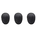 Audio-Technica AT8171 Windscreens for BP892x, BP893x and BP894x, 3-Pack, Black